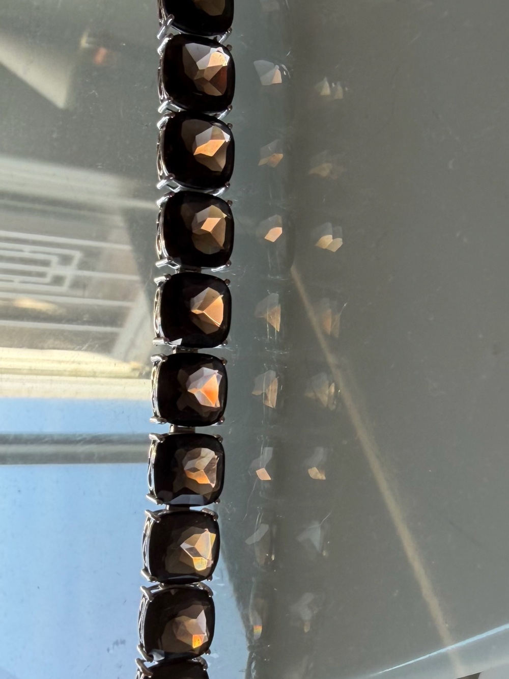 Smoky Topaz bracelet